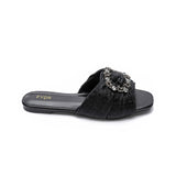 Fyor MY 224 Flat sandal #color_black