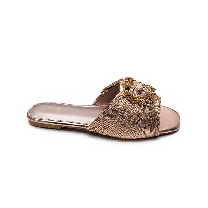 Fyor MY 224 Flat sandal #color_peach