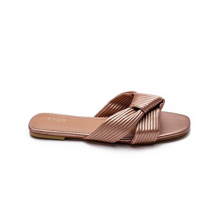 Fyor MY 225  Flat sandal #color_peach