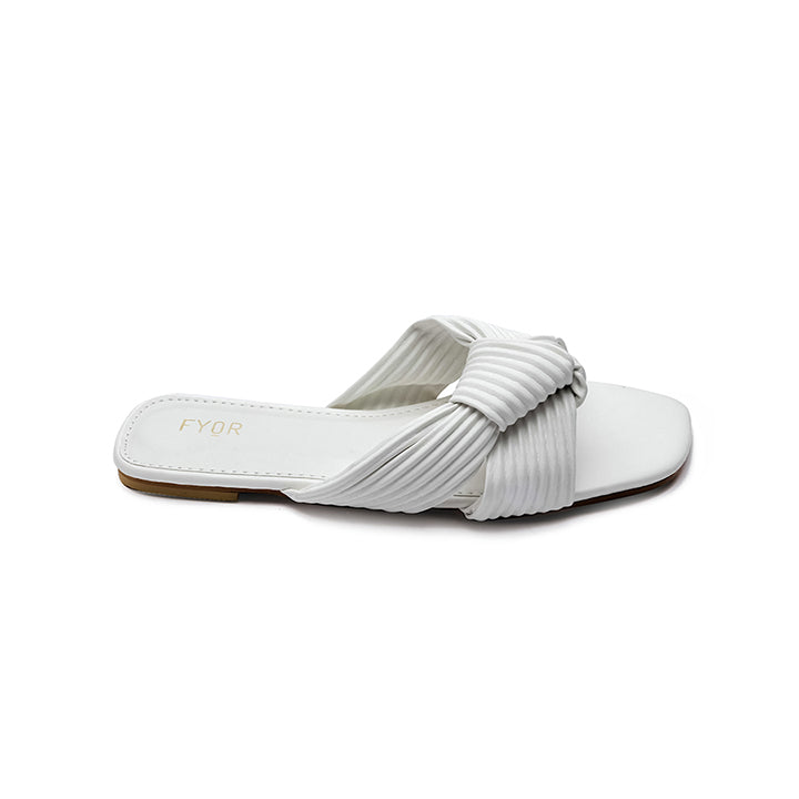 Fyor MY 225  Flat sandal #color_white