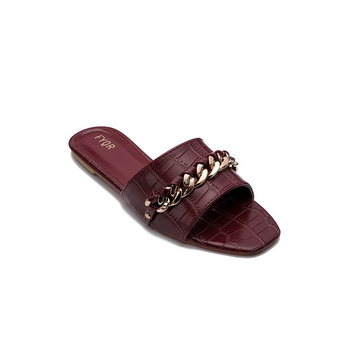 Fyor MY 226 Flat #color_maroon
