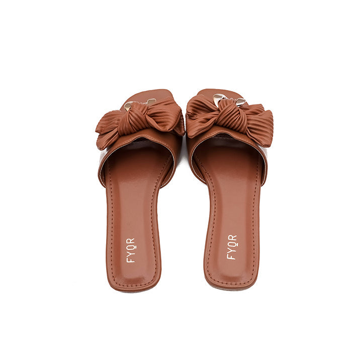 Fyor MY 228 Flat sandal #color_tan