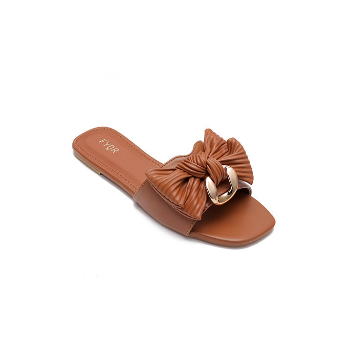 Fyor MY 228 Flat sandal #color_tan