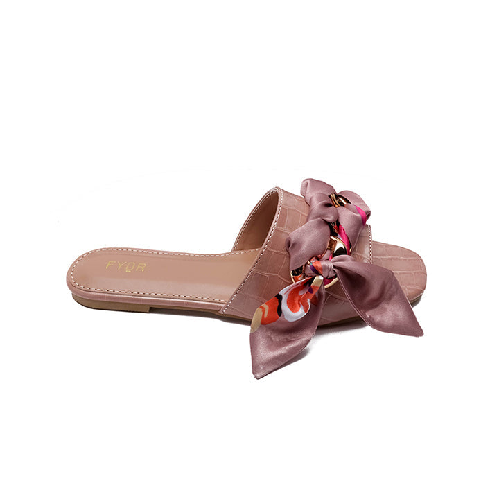Fyor MY 231 Flat sandal #color_peach