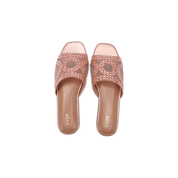 Fyor MY 233 Flat sandal #color_peach