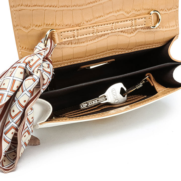 Fyor BD 122 Cross Body Bags #color_beige