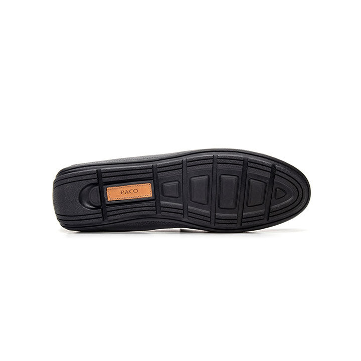 Paco PSV 036 Men's Moccasin #color_black