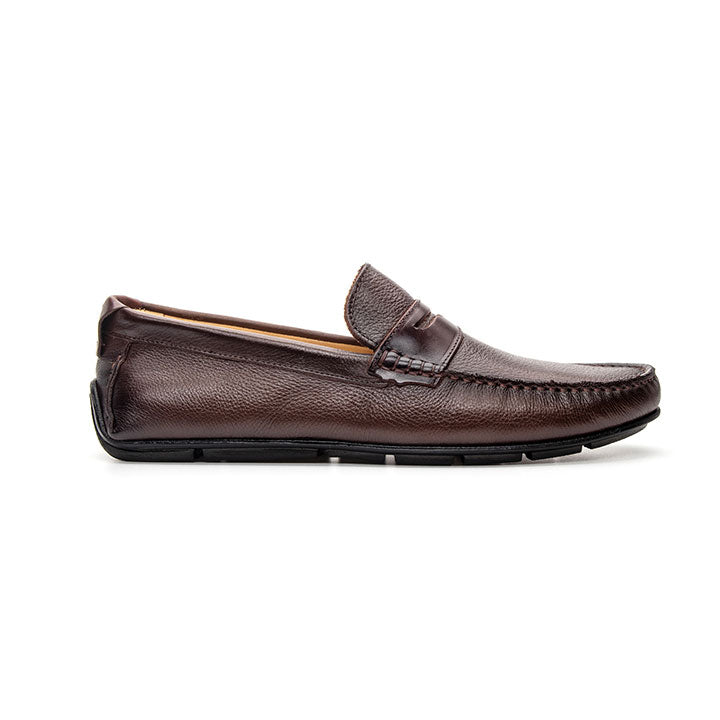 Paco PSV 036 Men's Moccasin #color_coffee