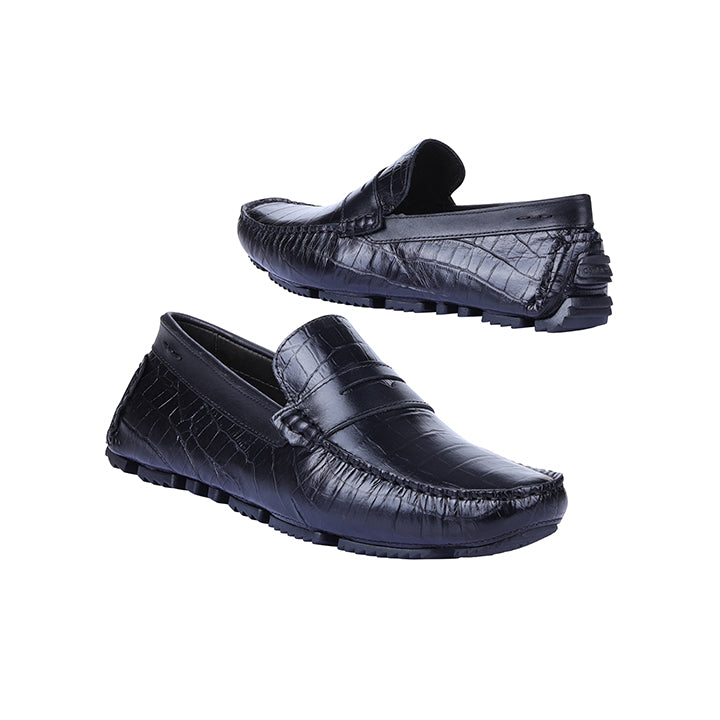 Paco PSV 007 Men's Moccasin #color_black