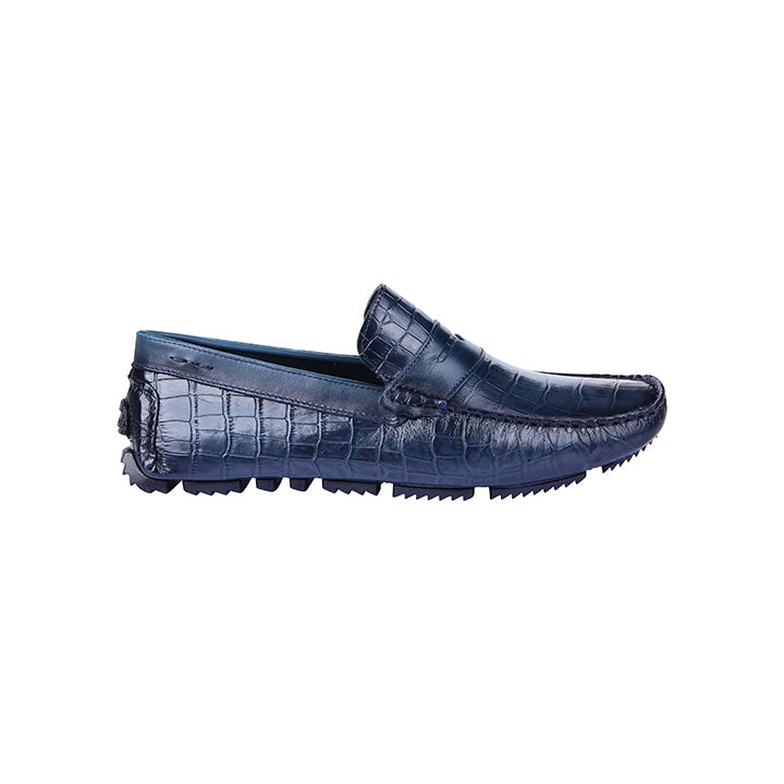 Paco PSV 007 Men's Moccasin #color_blue