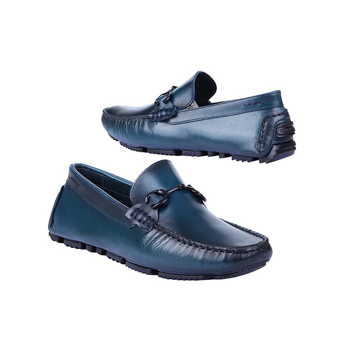 Paco PSV 010 Men's Moccasin #color_blue