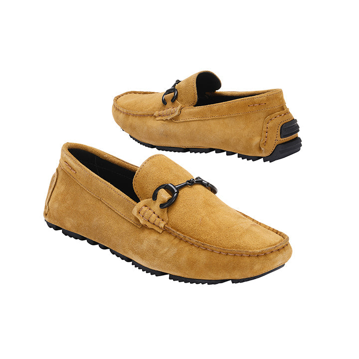 Paco PSV 010 Men's Moccasin #color_suede-tan