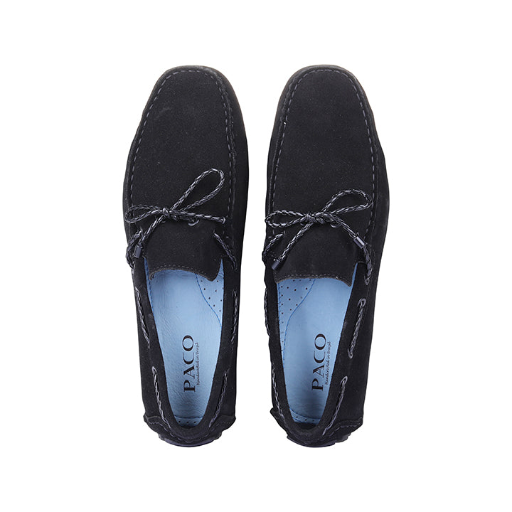 Paco PSV 012 Men's Moccasin #color_black