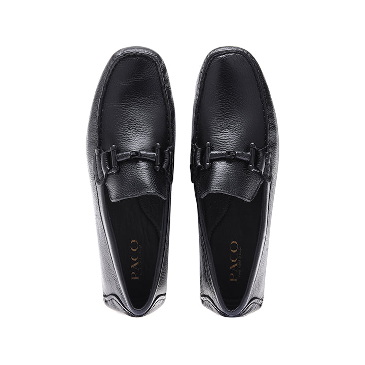 Paco PSV 013 Men's Moccasin #color_black