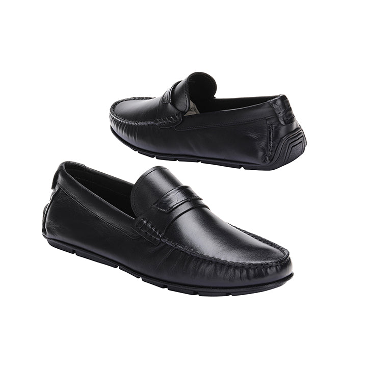 Paco PSV 020 Men's Moccasin #color_black