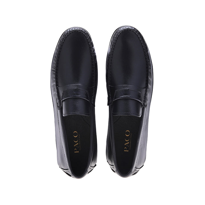 Paco PSV 020 Men's Moccasin #color_black