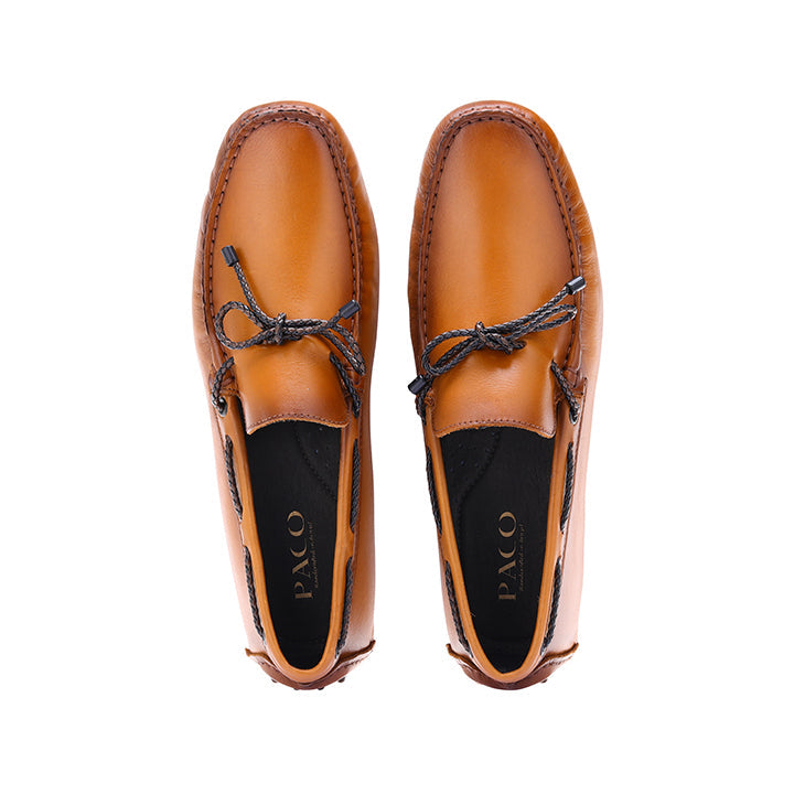 Paco PSV 023 Men's Moccasin #color_tan