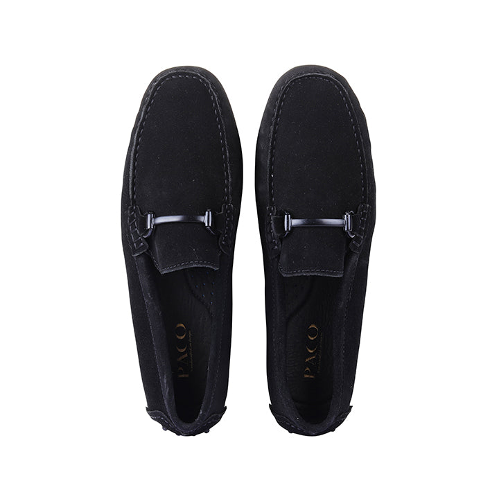 Paco PSV 025 Men's Moccasin #color_black