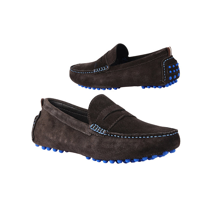 Paco PSV 026 Men's Moccasin #color_coffee