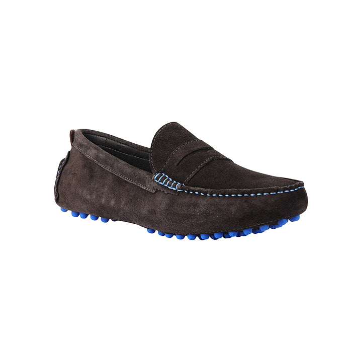 Paco PSV 026 Men's Moccasin #color_coffee