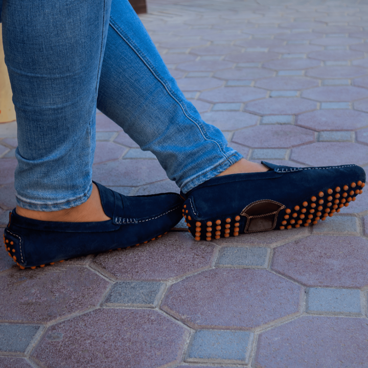 Paco PSV 026 Men's Moccasin #color_navy