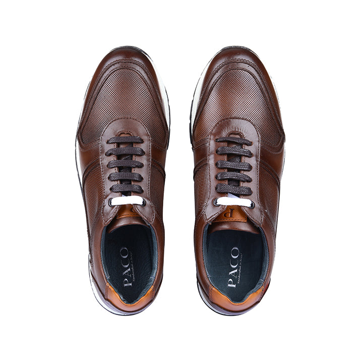 Paco PSV 032 Men's Sport Shoes #color_coffee