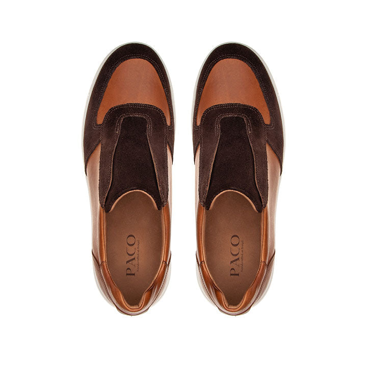 Paco PVL 025 Men's Casual #color_coffee