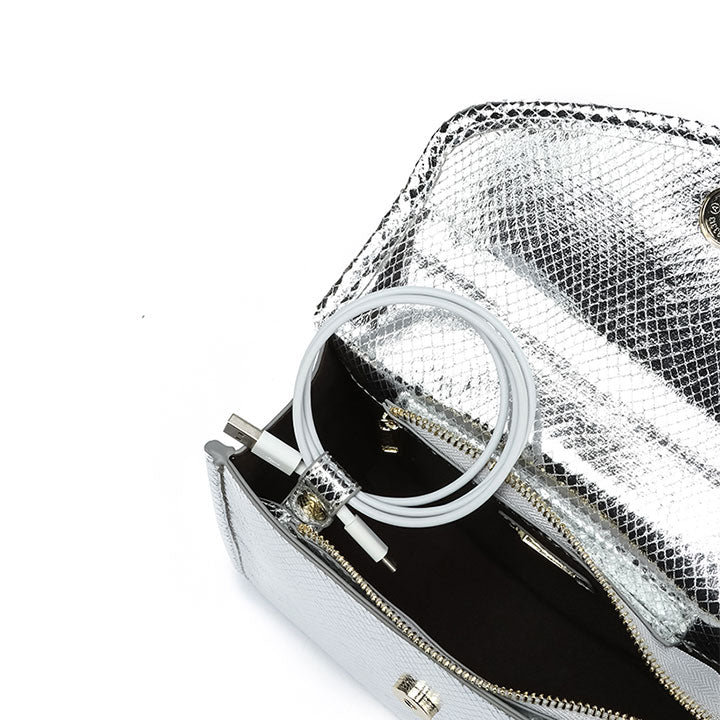 Fyor BD 107 Crossbody Bags #color_silver