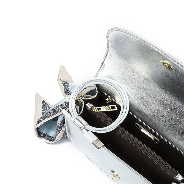 Fyor BD 114 Shoulder Bags #color_silver