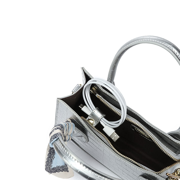 Fyor BD 96 Shoulder Bags #color_silver