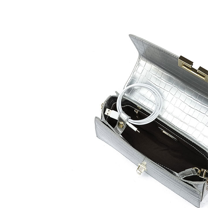 Fyor BD 95 Shoulder Bags #color_silver
