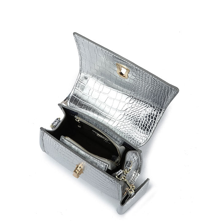 Fyor BD 138 Classy Shoulder Bags #color_silver