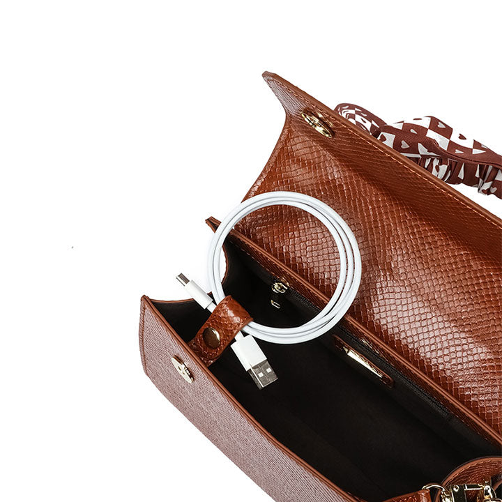 Fyor BD 128 Shoulder Bags #color_brown