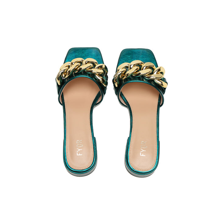 Fyor XJD 03 Box Heel #color_green