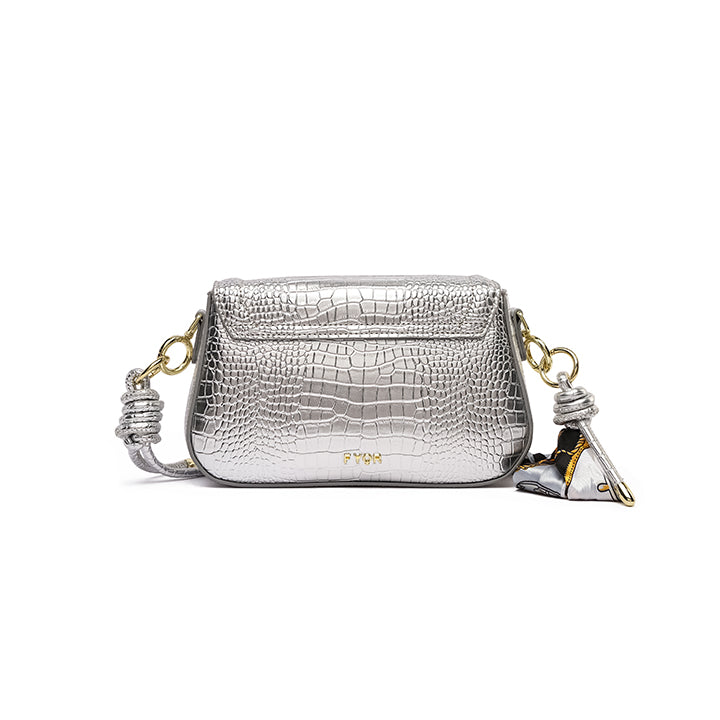 Fyor ZY 2304 Cross Body Bags #color_silver
